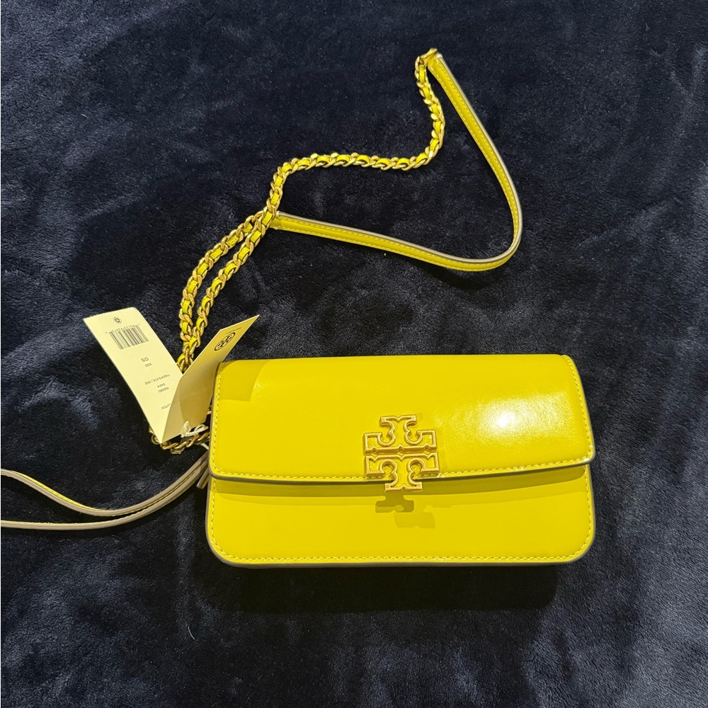 Tory Burch Vibrant Yellow Crossbody Bag